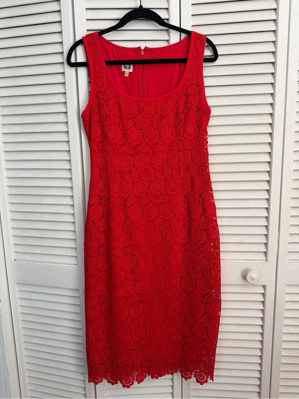 Anne Klein Red Cocktail Dress US6
